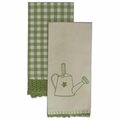 Heritage Lace Crochet Envy Tea Towel Set - Fern - 2 Piece CETT-4-S